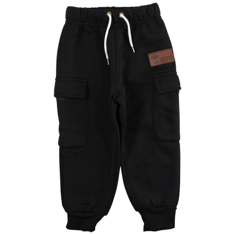 Picture of LLC1254 KIDS THEMAL FLEECY TRACKSUIT TROUSERS WITH POCKETS